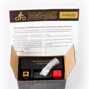 MOTOCELL Lithium Gold MLG01 KTM/HQV (24WH)