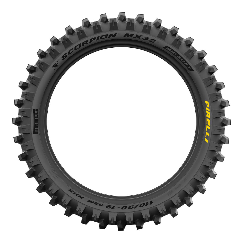 120/90-18 Scorpion MX32 Mid Soft 2025 NHS TT 65M Rear
