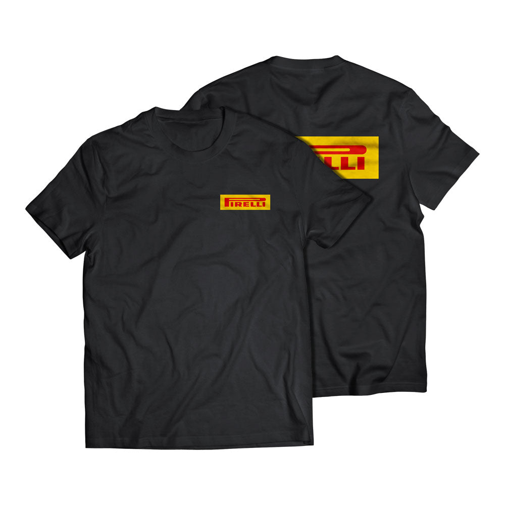 PIRELLI Logo T-Shirt Black XS