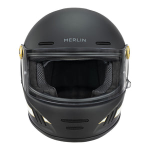 MERLIN Helmet Revival Flash Matt Black 2XL