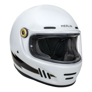 MERLIN Helmet Revival Flash Optic White M