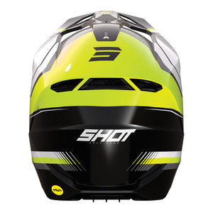 SHOT Helmet Race Tracer Neon Yellow MIPS 2XL*