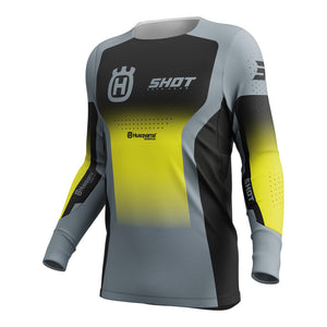 SHOT Jersey Aerolite Hva Black/Grey L*