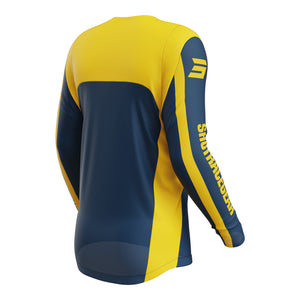 SHOT Jersey Contact Mythic Blue/Yellow XL*