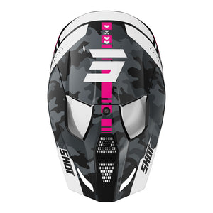 SHOT Kids Helmet Furious Flash Pink Glossy YL