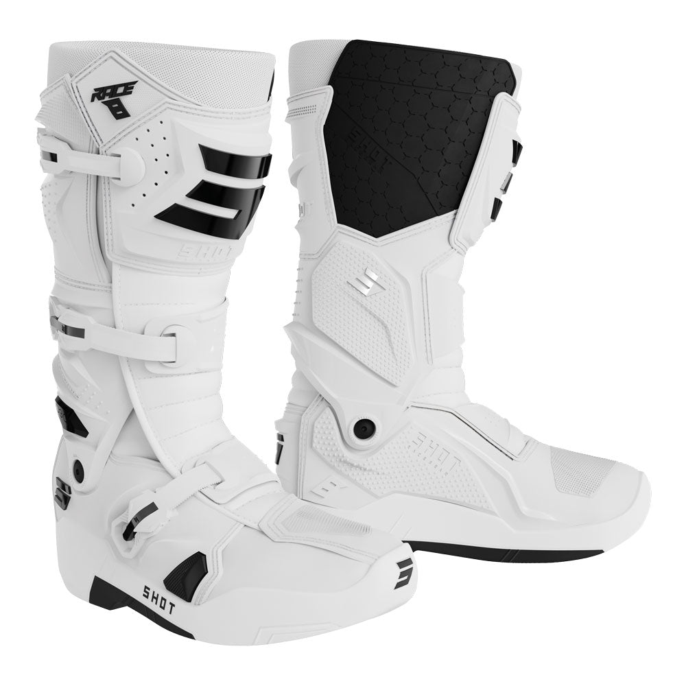 SHOT Boots Race 8 White 48