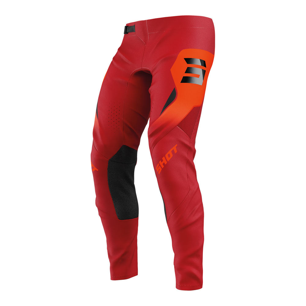SHOT Pants Aerolite Phase Red 38