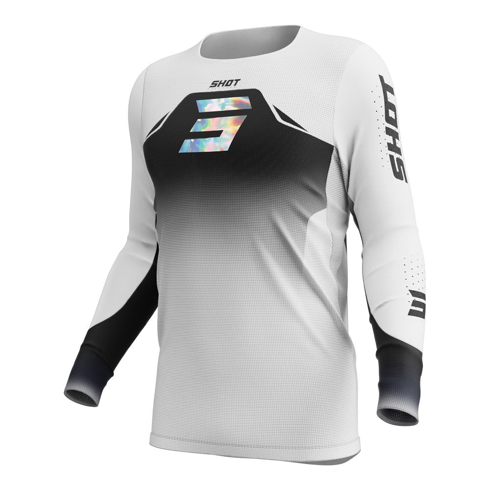 SHOT Jersey Aerolite Phase White XL