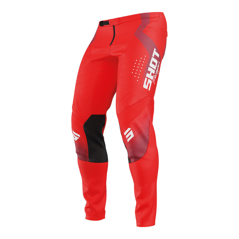 SHOT Pants Contact Stream Red 36