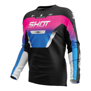 SHOT Jersey Devo Struck Pink XL