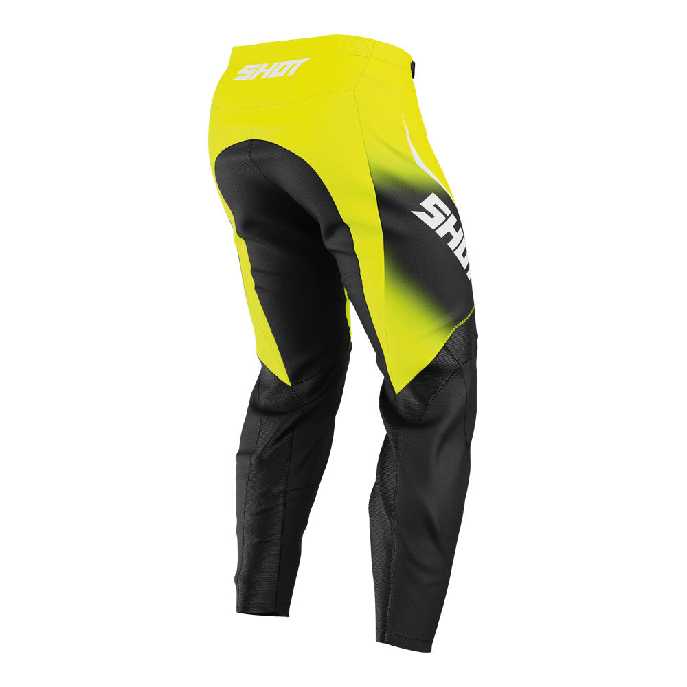 SHOT Pants Draw Clash Neon Yellow 36