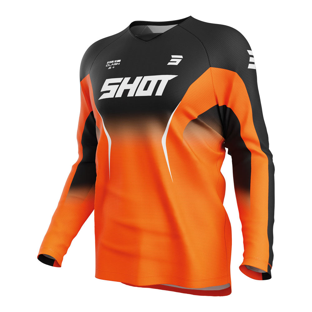 SHOT Jersey Draw Clash Orange S