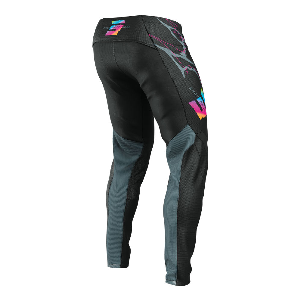 SHOT Kids Pants Contact Rac Black 8/9 US22