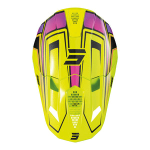 SHOT Helmet Lite Glory Neon Yellow Pearly L
