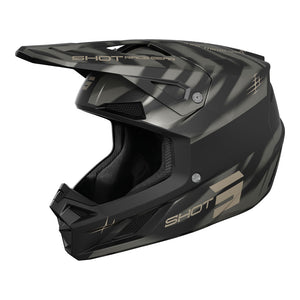 SHOT Helmet Speed Tiger Black Matt XL