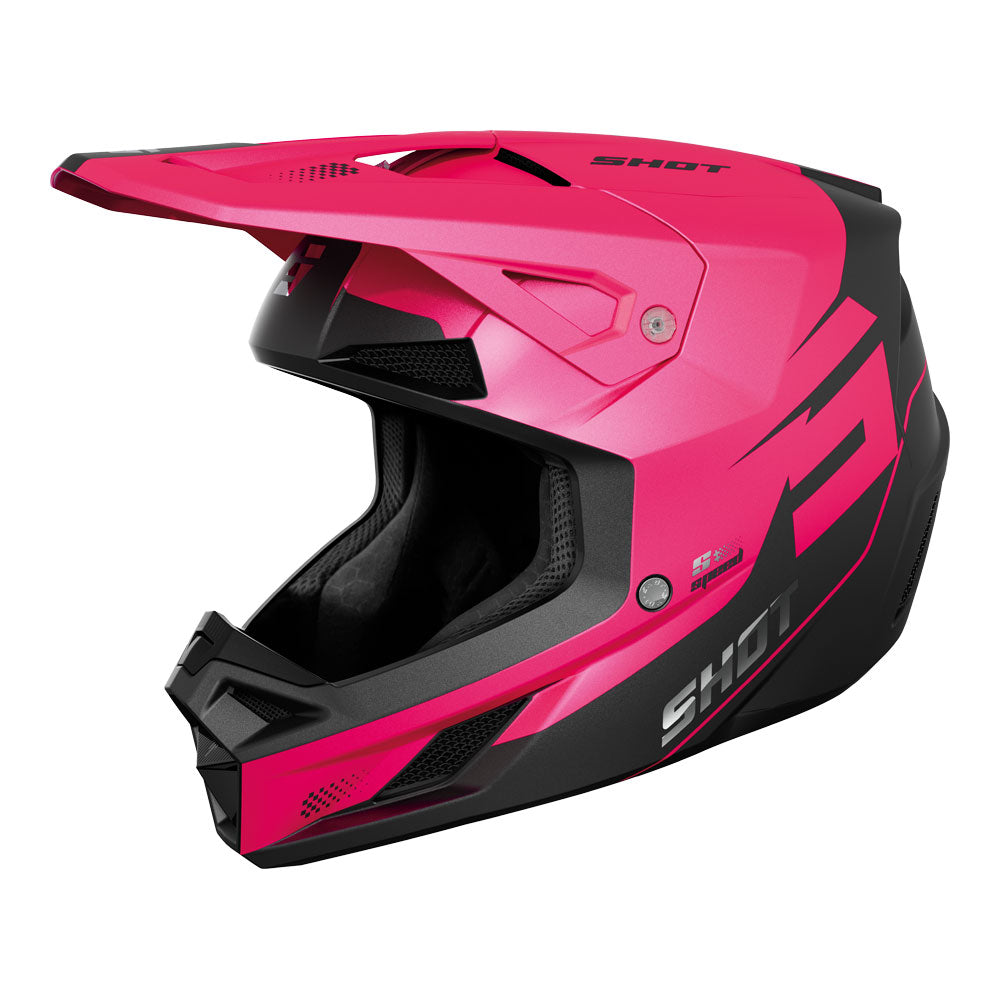 SHOT Helmet Speed S Pink Matt S