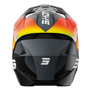 SHOT Helmet Furious Zebra Neon Yellow M