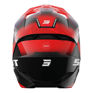 SHOT Kids Helmet Furious Stream Red Glossy YM