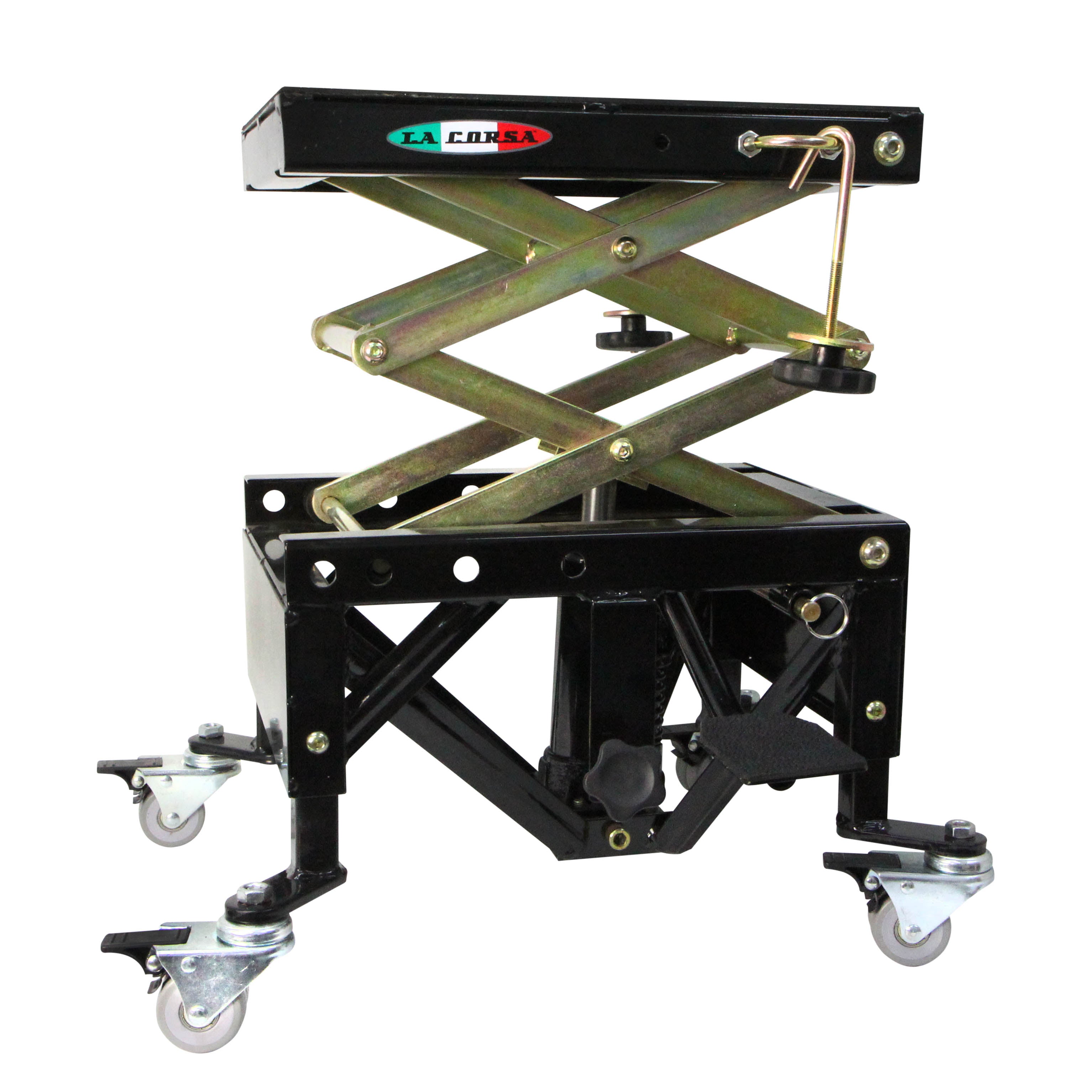 LA CORSA MX Scissor Lift Stand With Wheels