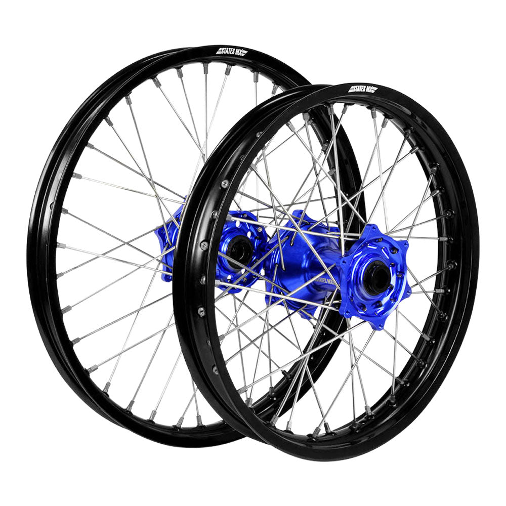 STATES MX Wheel Set YAM YZF 14 Black/Blue/Blue