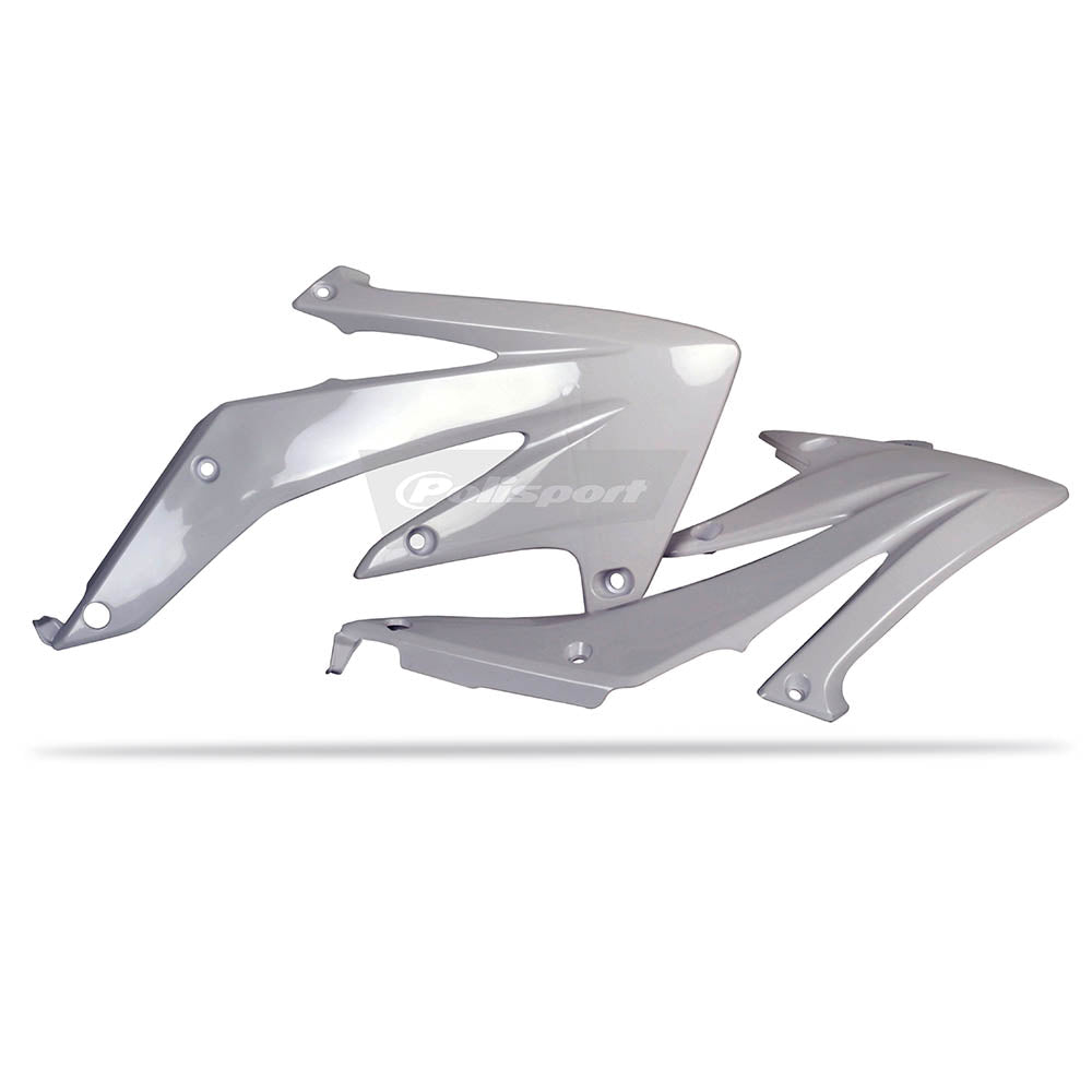 POLISPORT Radiator Shrouds HON CRF450R 05-08 White*