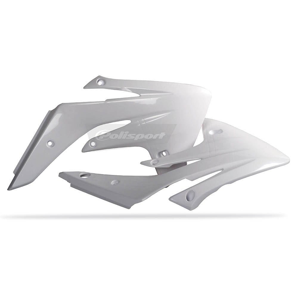POLISPORT Radiator Shrouds HON CRF150 07-23 White^*