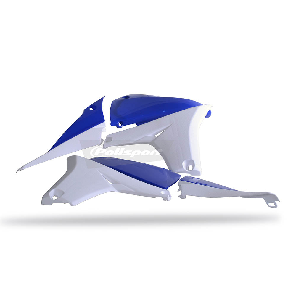 POLISPORT Radiator Shrouds YAM YZ450F 10-13 U-Blue/L-White^