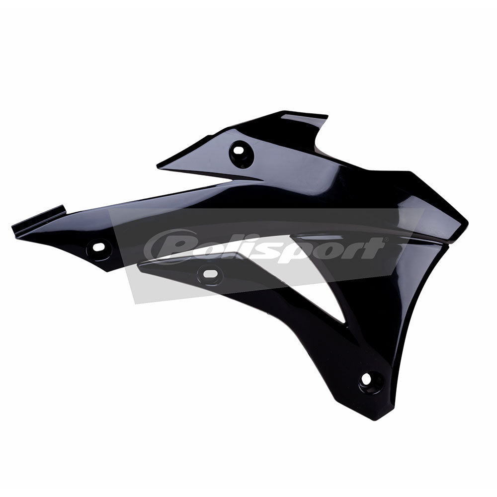 POLISPORT Radiator Shrouds KAW KX85 14 Black*
