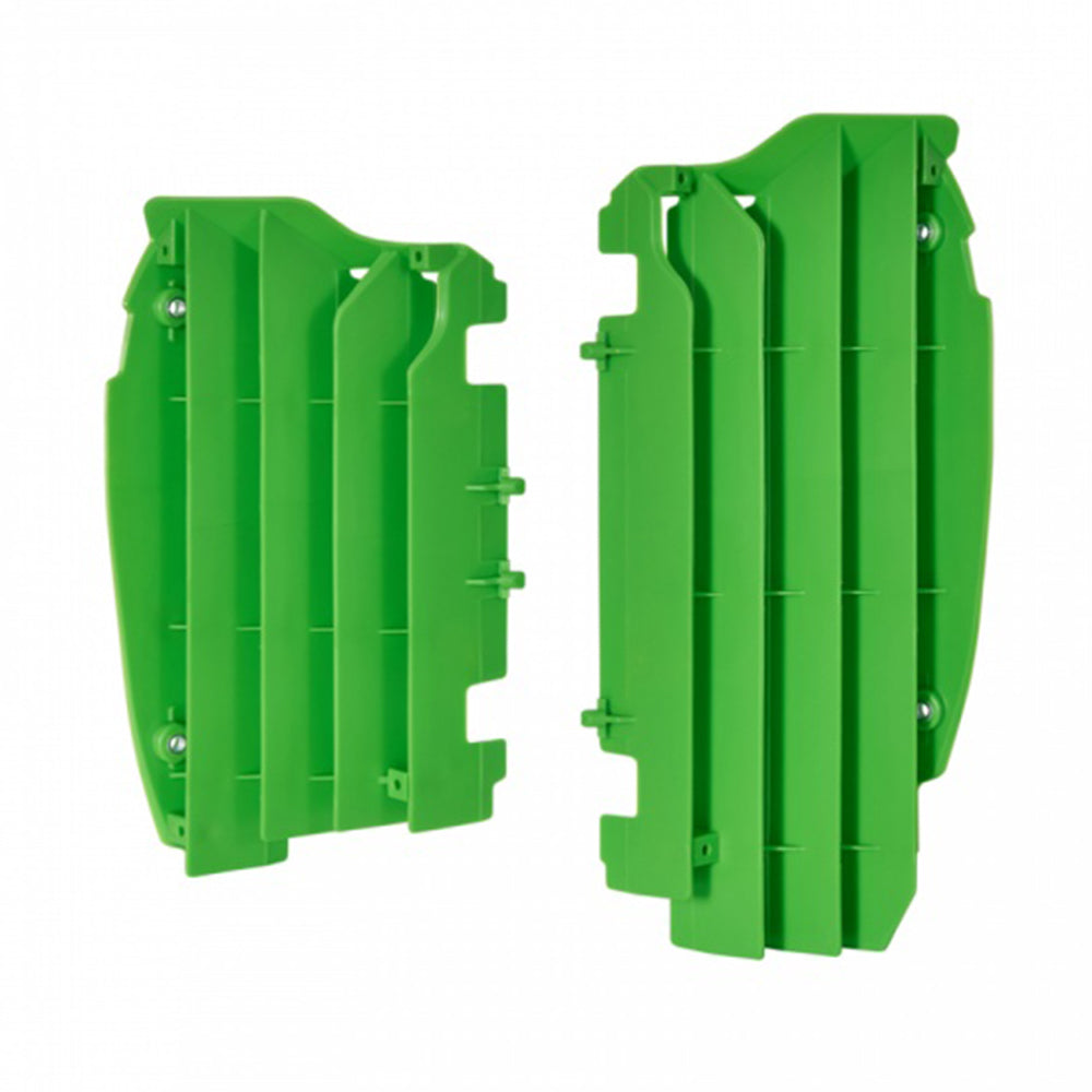 POLISPORT Radiator Louvers KAW KX450F 12-15 Green5
