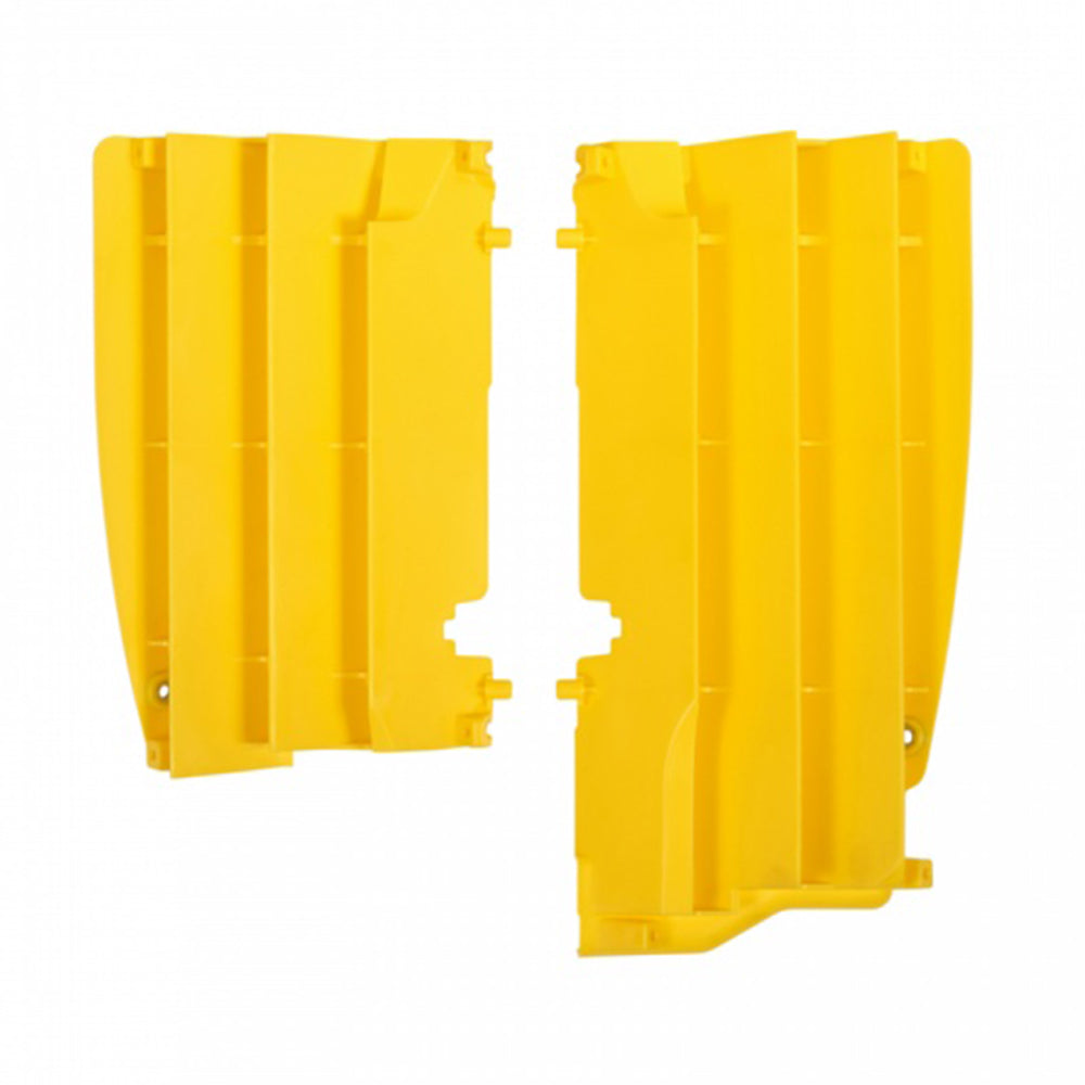 POLISPORT Radiator Louvers SUZ RMZ450 08-17 Yellow^