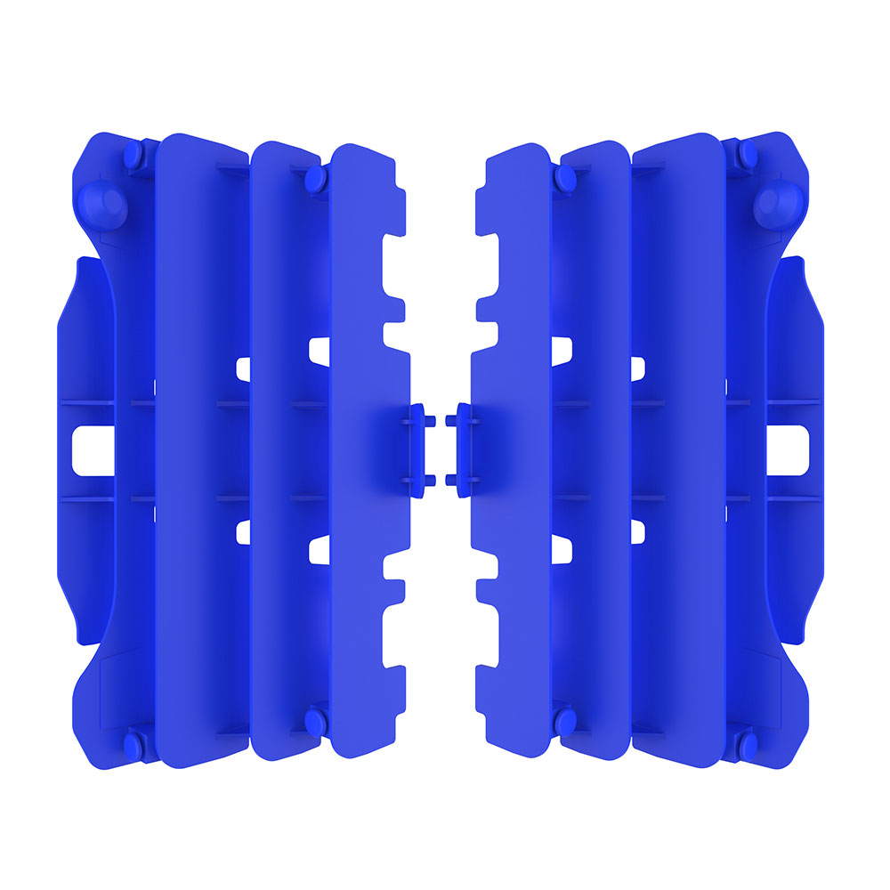 POLISPORT Radiator Louvers YAM YZ250F 07-09 Blue^