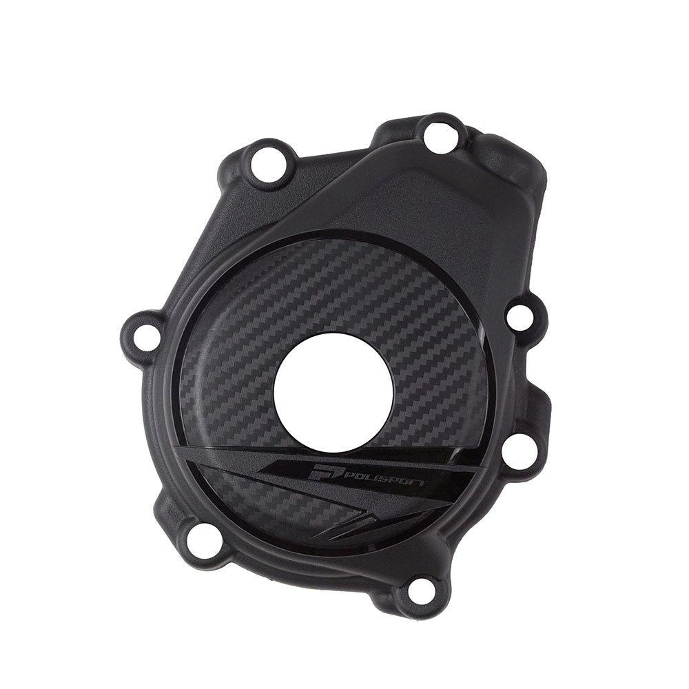POLISPORT Ignition Cover KTM SXF/XCF HUSQ FC/FX 23-24 Black