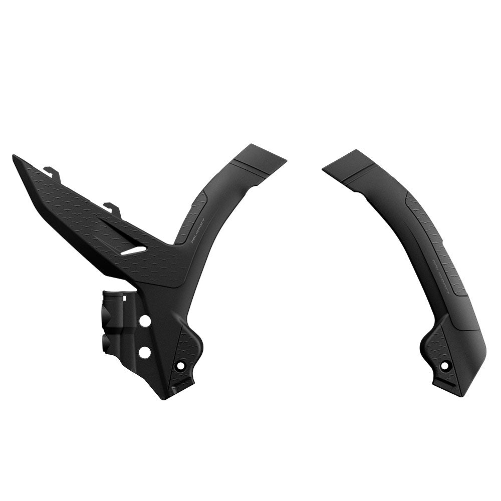 POLISPORT Frame Protectors KTM SX/SX-F/EXC/EXCF 23-24 Black