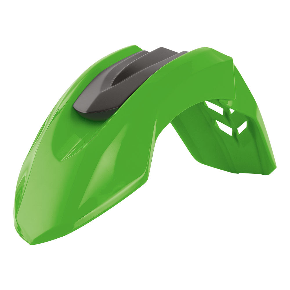 POLISPORT Fender Front Supermoto Line Green^