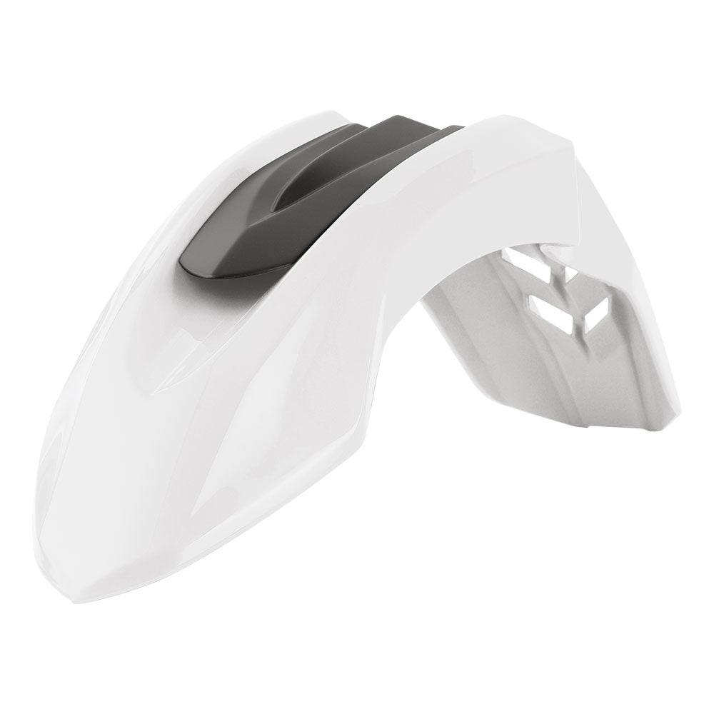 POLISPORT Fender Front Supermoto Line White^