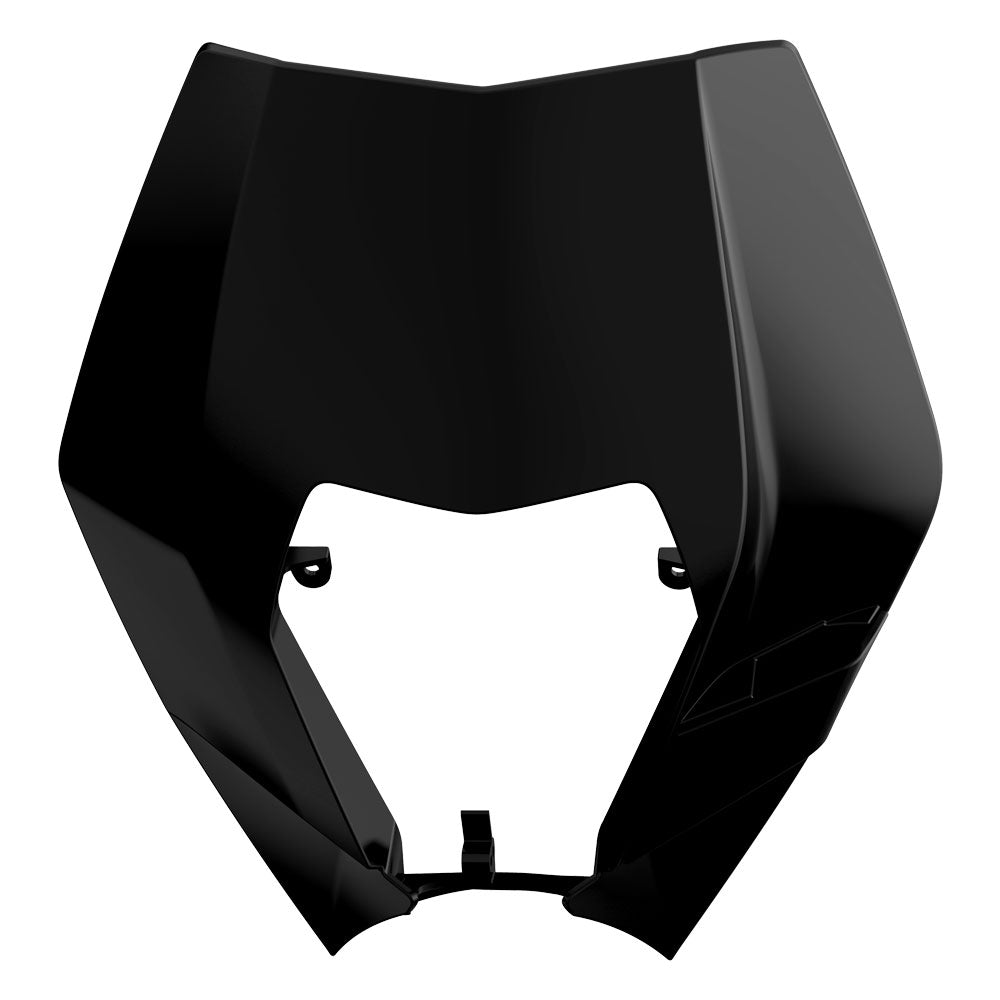 POLISPORT Headlight Surround KTM EXC/EXCF 8-13 Black^