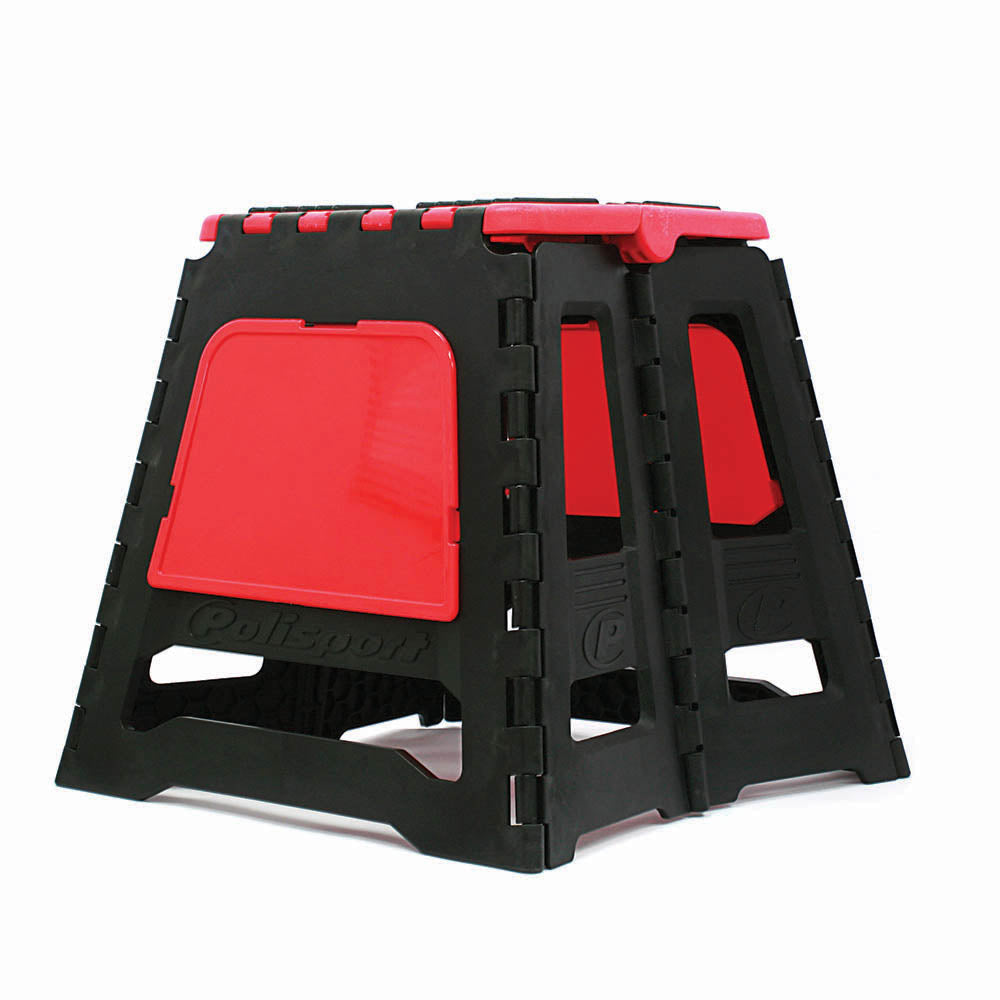 POLISPORT Folding Bike Stand Red