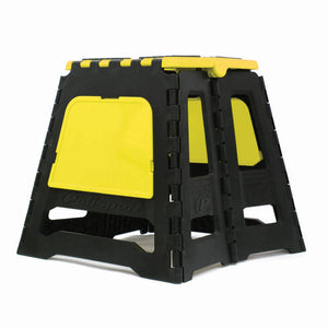 POLISPORT Folding Bike Stand Yellow^