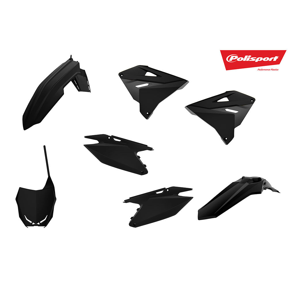POLISPORT MX Restyle Kit SUZ RM125/250 01-08 Black^