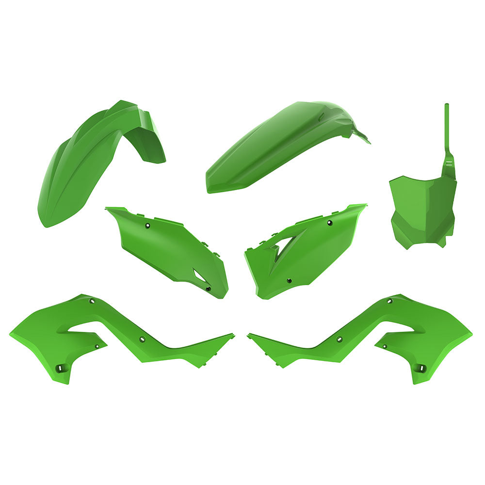 POLISPORT MX Restyle Kit KAW KX125/250 03-08 Green^