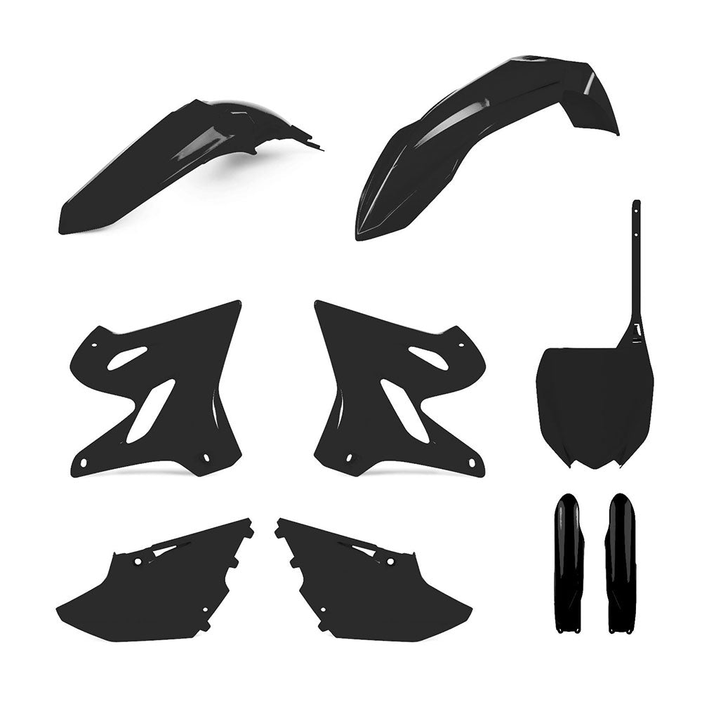POLISPORT MX Kit YAMAHA YZ125/250 2021 Full Kit Black^