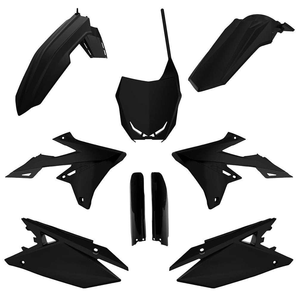 POLISPORT MX Kit SUZ RMZ250 19-26 RMZ450 18-26 Full Kit Blk^