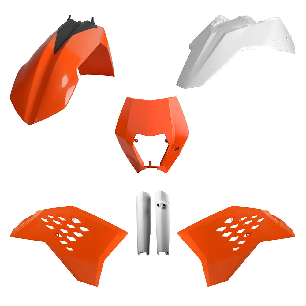 POLISPORT Enduro Kit KTM EXC/EXC-F 08-11 Full Kit OEM 11^