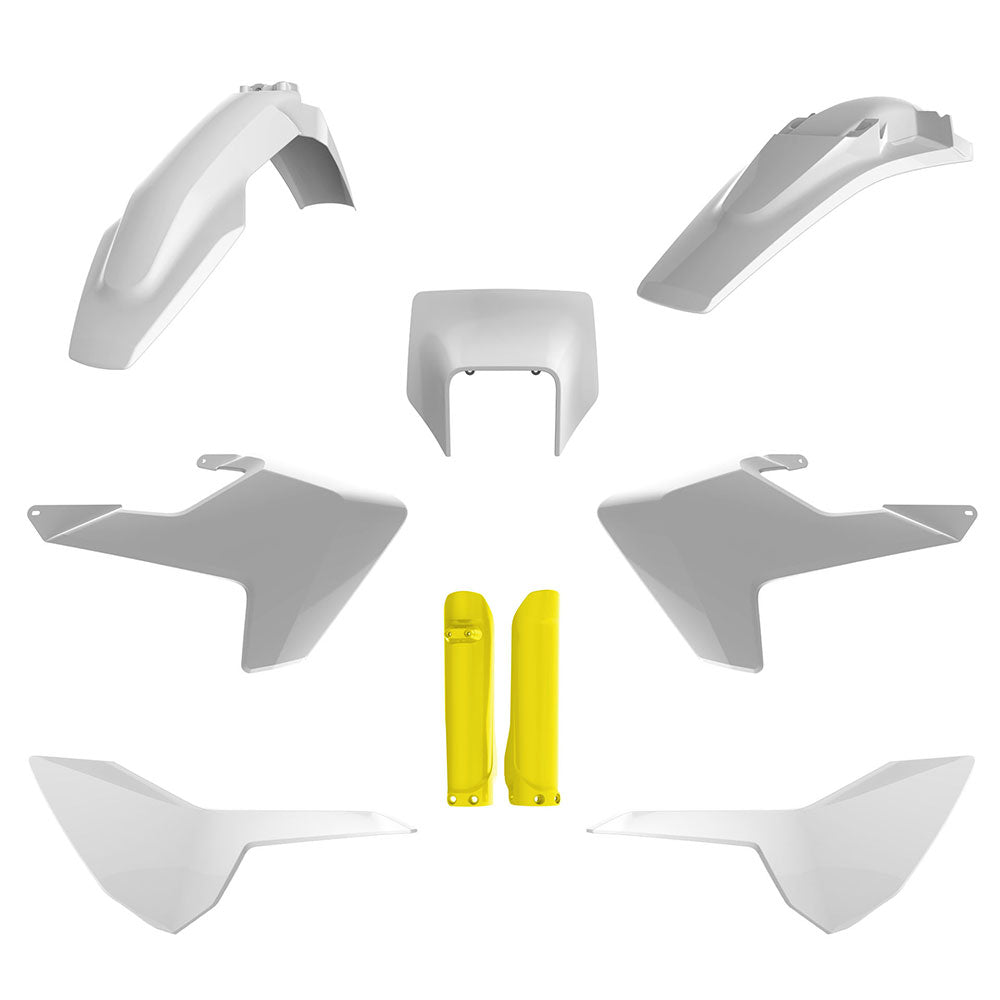 POLISPORT Enduro Kit HUSQ TE/FE 17-19 Full Kit Oem19