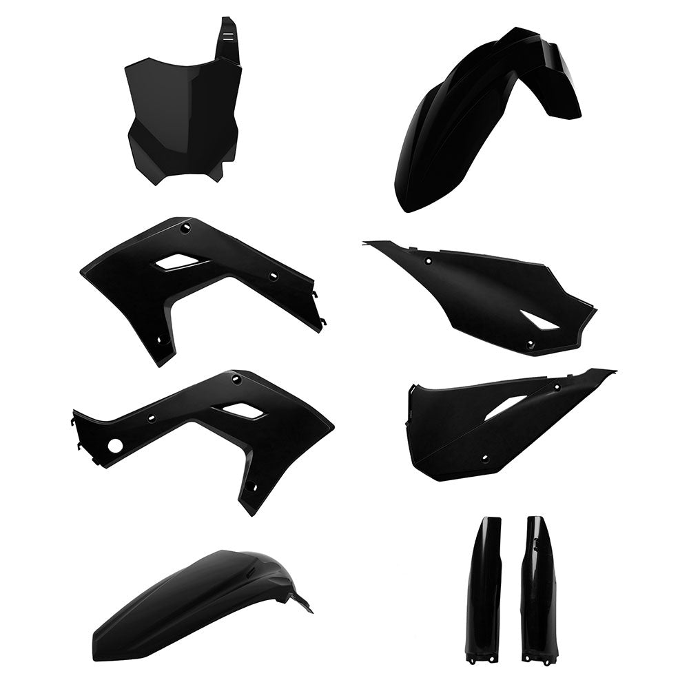 POLISPORT MX Kit KAW Restyle 24 KX 125/250 03-08 F/Kit Blk^
