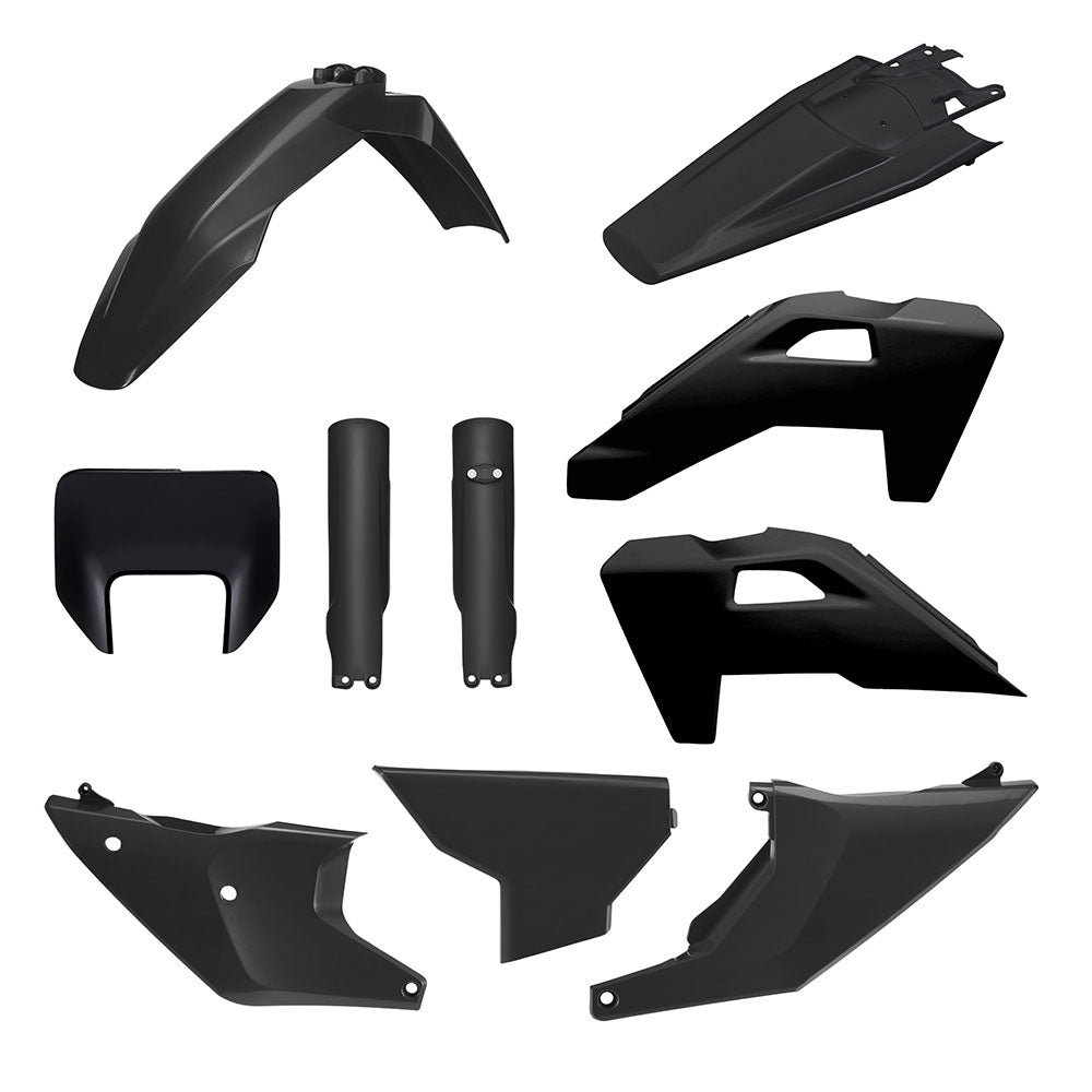 POLISPORT Enduro Kit HUSQ TE/FE 26 Full Kit Black