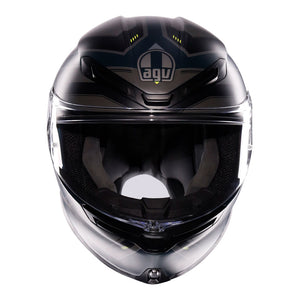 AGV K6 S Enhance Matt Grey/Fluro Yellow M
