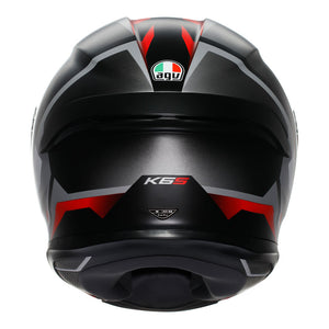 AGV K6 S Karve Black/White/Red XL