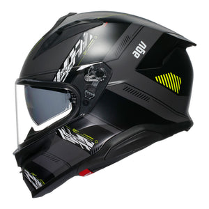 AGV K7 Kyber Matt Grey/Fluoro Yellow S