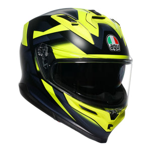 AGV K7 Glimpse Black/Fluoro Yellow M